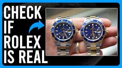 how to tell if the rolex is real|how to verify rolex authenticity.